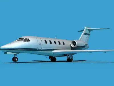Cessna Citation 650 III V01 3D model