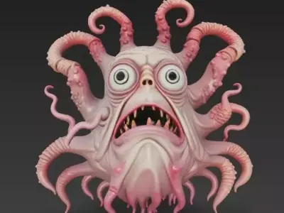  Dream Parasite 1 3D model