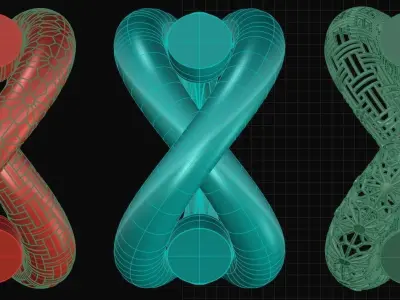 Fusion Ring 1 3D print model