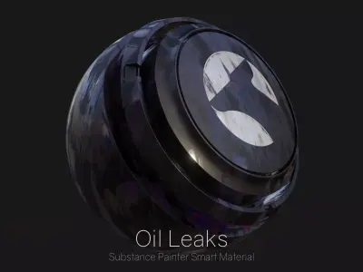 Oil Leaks Smart Material 3D model