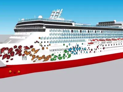 NORWEGIAN GEM 3D model