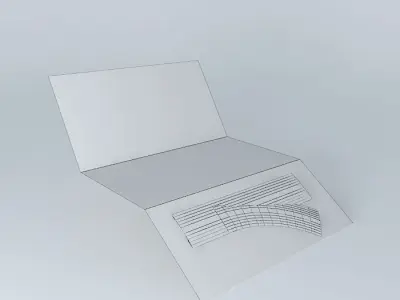 Rail Track Points  Ballast Free 3D model