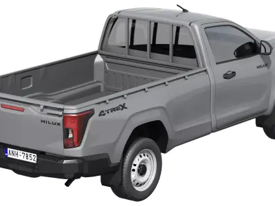 Toyota Hilux Travo Standard Cab 4TREX 2026 3D model