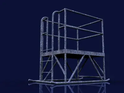 Portable access platform Free 3D model