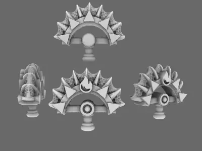 Dragon Knights Dragon Scale Relic 3D print model