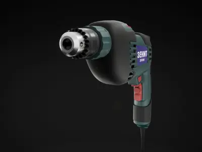 Drill electric 3D model