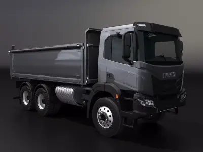 Iveco X-Way 4x4 Tipper 3D model