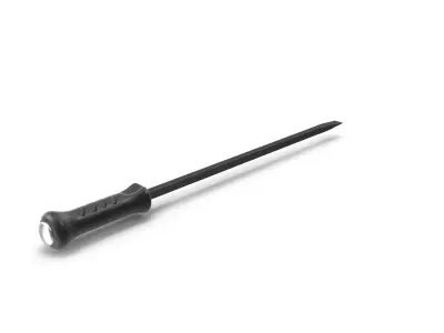 Straight Striking Prybar Snap on 24in Low-poly 3D model