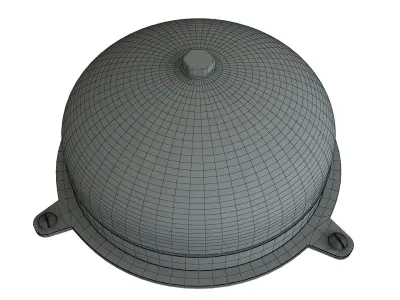 FIRE BELL 3D Low-poly 3D model