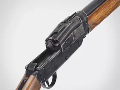 Sjogren Inertia Shotgun  Low-poly 3D model