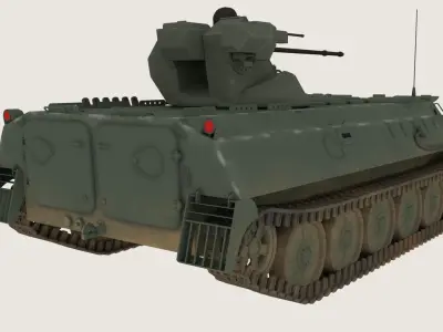 MT-LB 6MB Soviet-Russian IFV 3D model
