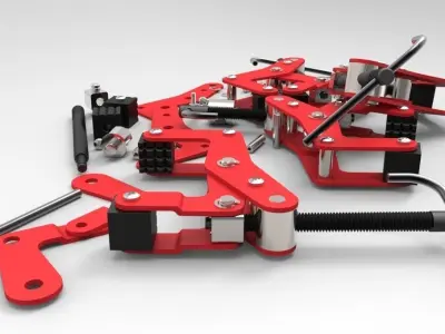 Clamp Range 0 MM - 75 MM Free 3D model