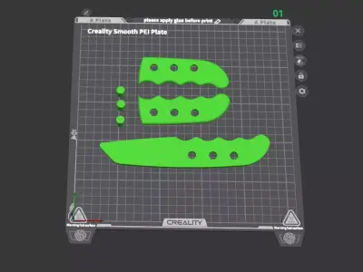 Training Knife mk1 Free 3D print model