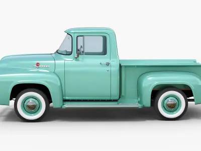 1956 Ford F-100 3D model