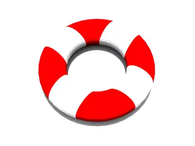 lifebuoy Free 3D print model