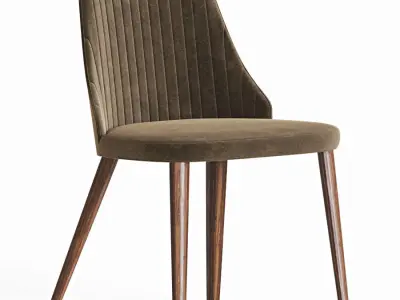Break Dining Chair Bross Itlay 3D model