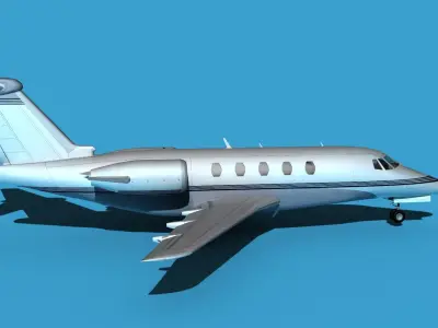Cessna Citation 650 III V09 3D model