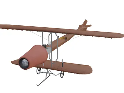 Coanda 1910 Low-poly 3D model purchase