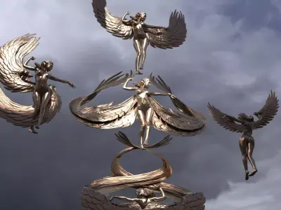 Elements Anatomy Sculpture 5 Collection  3D model