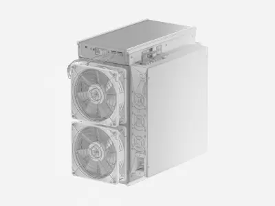 ASIC Miner A1066 - no textures 3D model