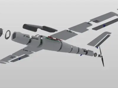 STORK UAV 3D print model