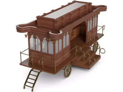 Mobile Laboratory 3D model buy