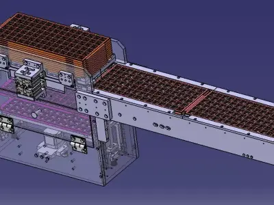 TRAY FEEDER 3D model