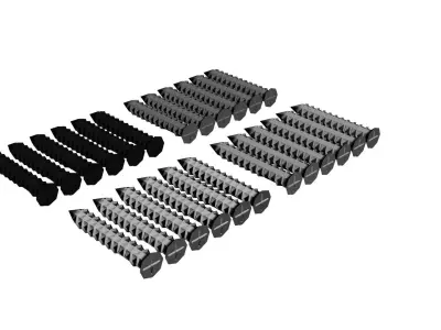 Screws 3D model purchase