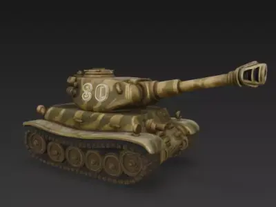 Metal Slug Tank 03 3D print model