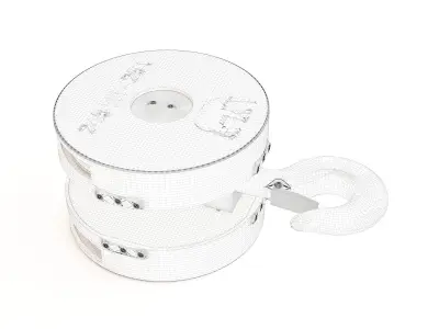 Crane hook 10 3D model