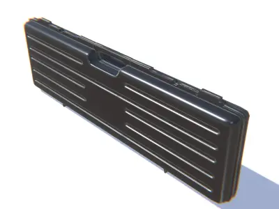 Tactical Rifle Case Low-poly 3D model