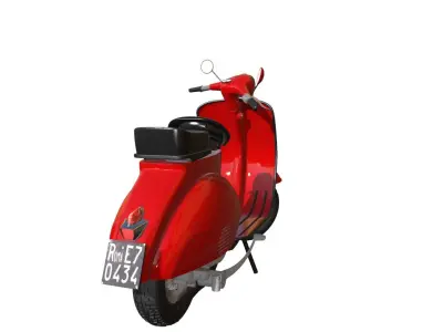 Scooter 3D model purchase