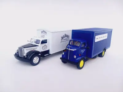 1939 Chevrolet COE truck cab 3D print model
