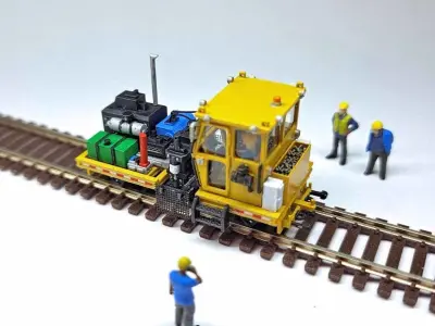 N Scale Spike Driver MOW 3D print model