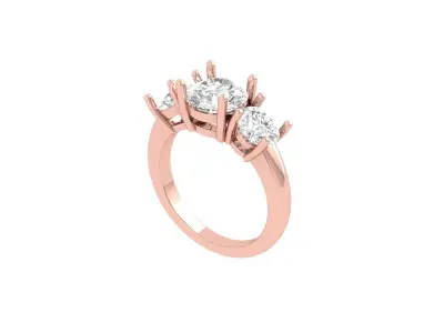 Wedding Ring  3D print model 230