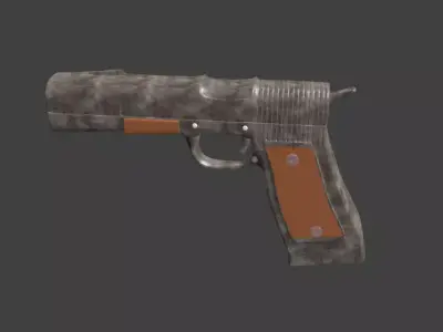 Arma Pistola - Gun - Military 3D model