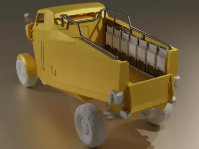 Death Stranding Cicada Truck CDT variant 3D print model