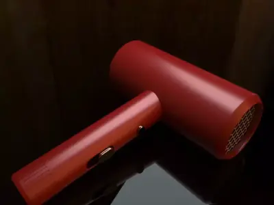 Hair dryers Free 3D model