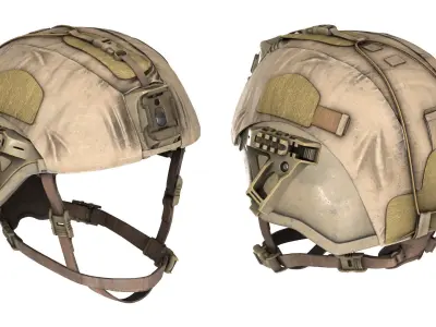 IHPS US ARMY HELMET Low-poly 3D model