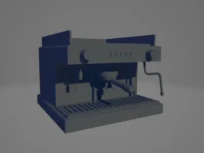 Espresso Coffee Machine 3D model purchase