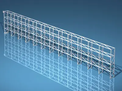 Depot single shelves 3D model