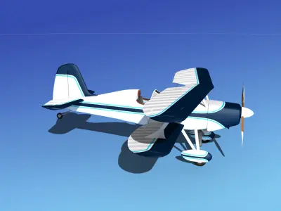 Stolp Starduster SA100 V16 3D model