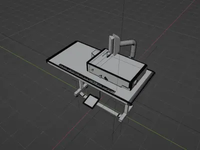 industrial Siving Machine 3D model
