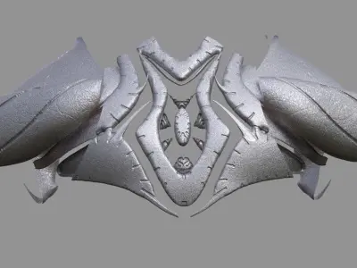 Angel of Abundance armour  3D model