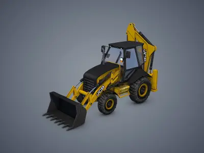 Collection Construction Machines 3D Model Pack