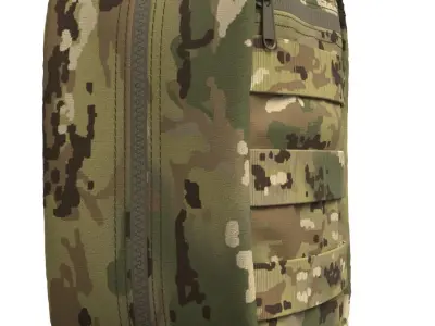 Military Tactical Utility Pouch v1 - Marvelous Designer 3D model