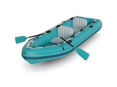 Inflatable Kayak 3D model