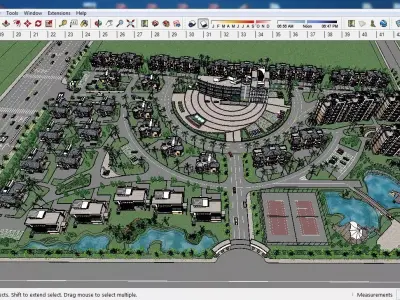 Sketchup Complex B2 3D model