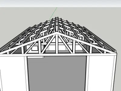 Industrial Shed 3D print model