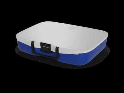 Sports products Fishing Tackle Box 3D model